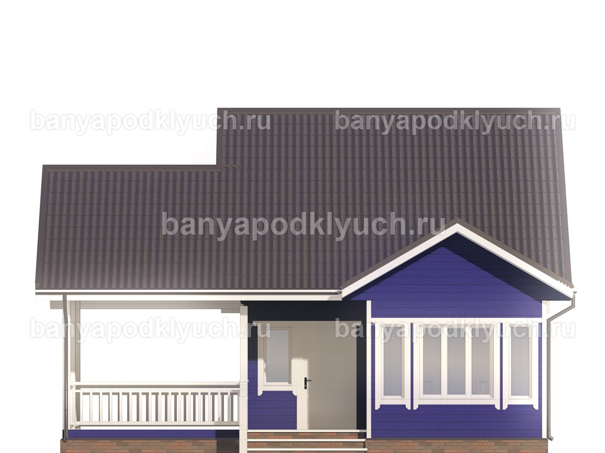 Каркасная баня 9.5x7 м Каркасная баня 9.5x7 м